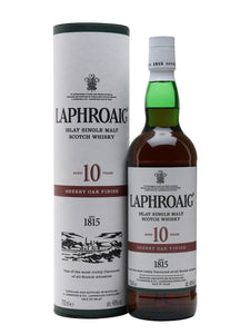 Laphroaig 10 Year Old Sherry Oak Finish Islay Single Malt Whisky 48% abv 70cl