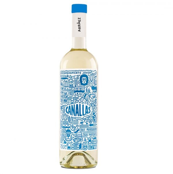 Canallas White Wine 75cl 12% abv
