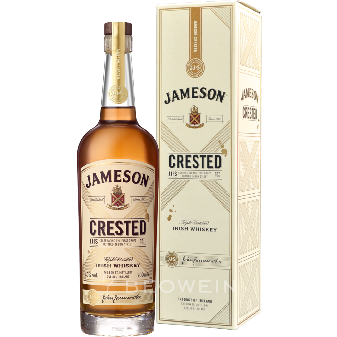 Jameson Crested Irish Whiskey 40% abv 70cl