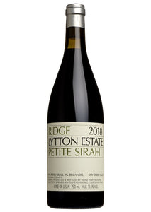 Ridge Lytton Est Petite Sirah 13.5% abv 750ml