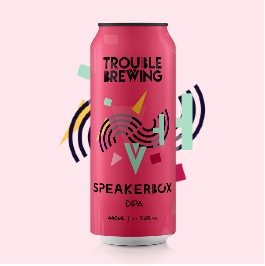 Trouble Brewing Speakerbox DIPA 7.6% abv 440ml Can