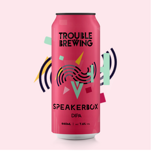 Trouble Brewing Speakerbox DIPA 7.6% abv 440ml Can