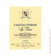 Chateau Perron La Fleur Lalande De Pomerol 13% abv 75cl