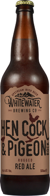 Whitewater Hen Cock & Pigeon Rock Red Ale 4.8% abv 500ml