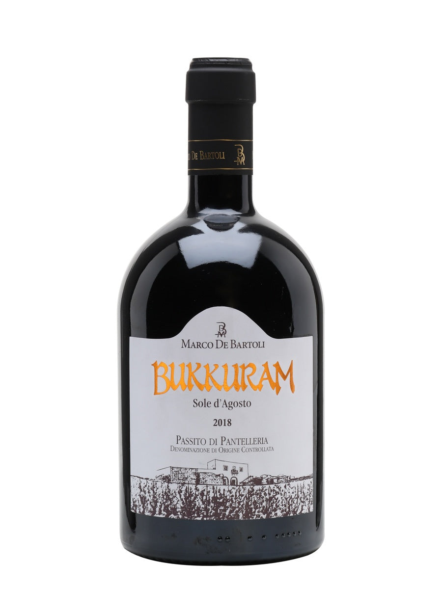 Bukkuram Sole D' Agosto 2018 14% abv 75cl De Bartoli