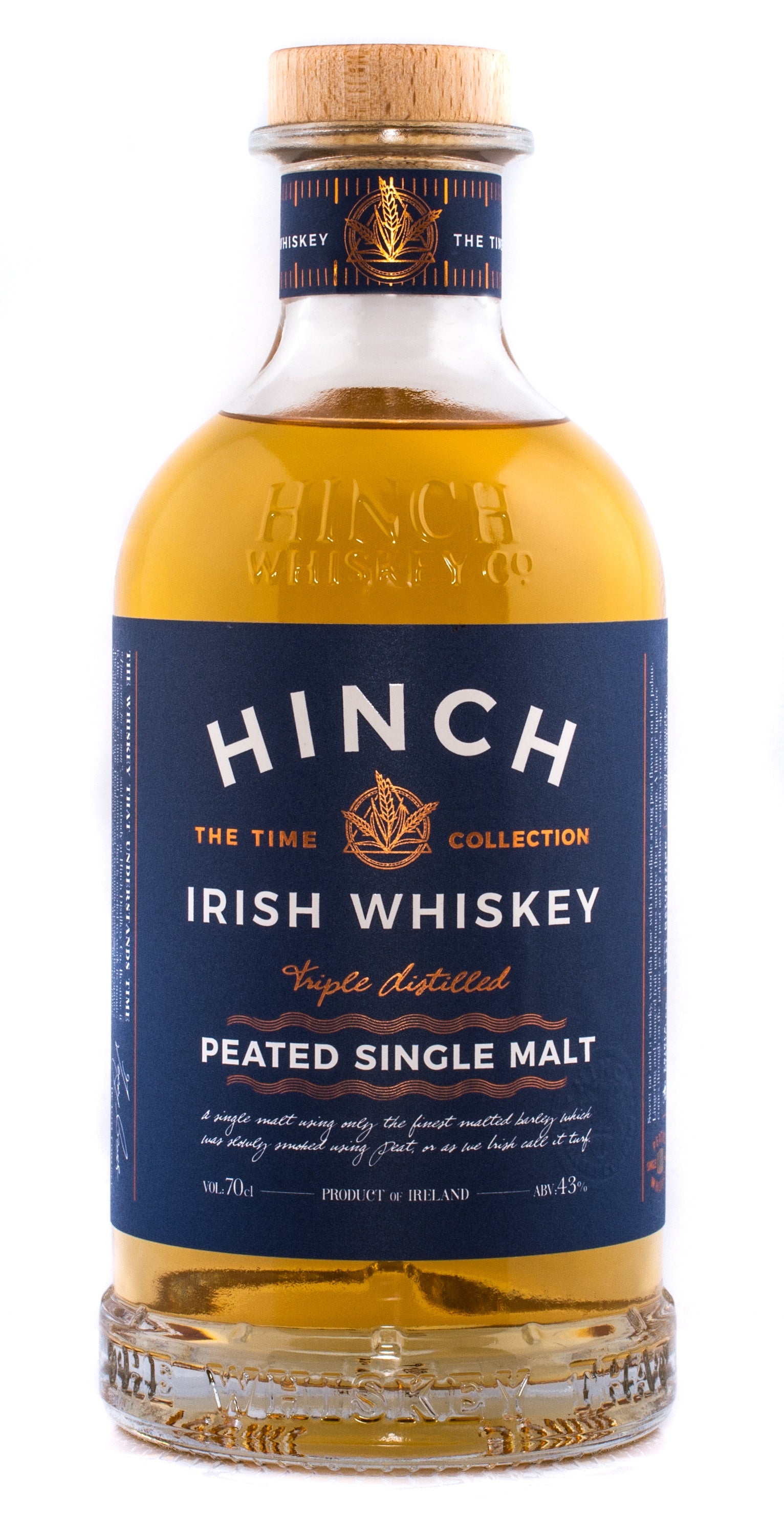 Hinch Peated Single Malt 43% abv 70cl