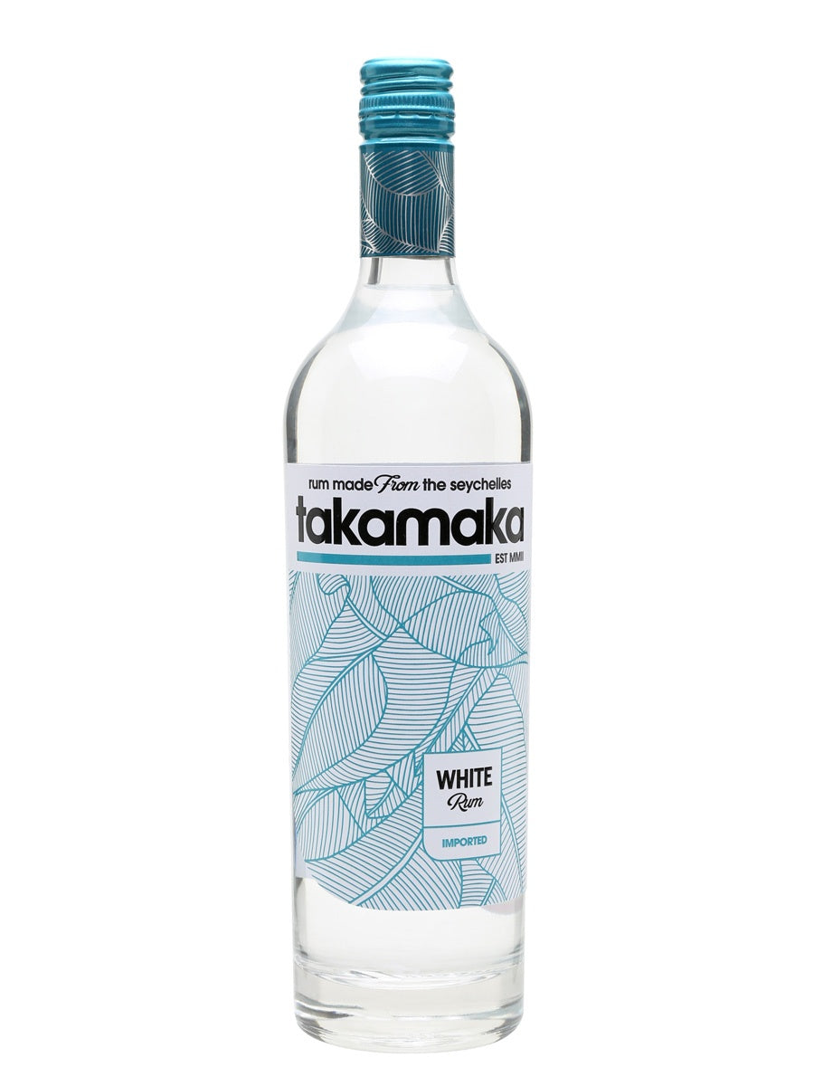 Takamaka White Rum Single Traditional Blended Rum 38% abv  70cl