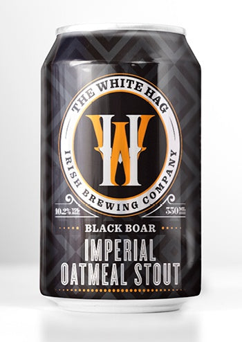 White Hag Black Boar Imperial Oatmeal 10.2% abv 330ml Can