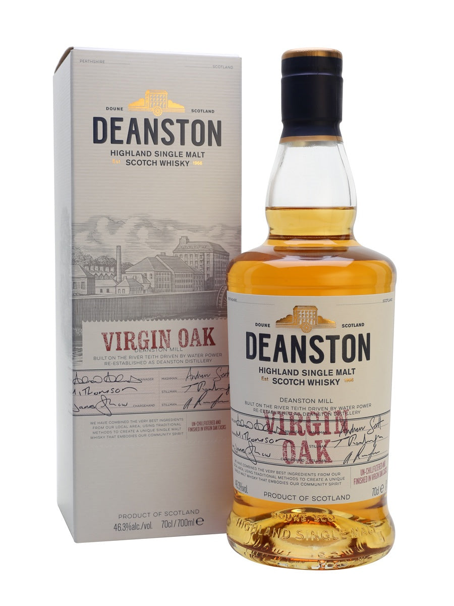 Deanston Virgin Oak Highland Single Malt 46.3% abv 70cl