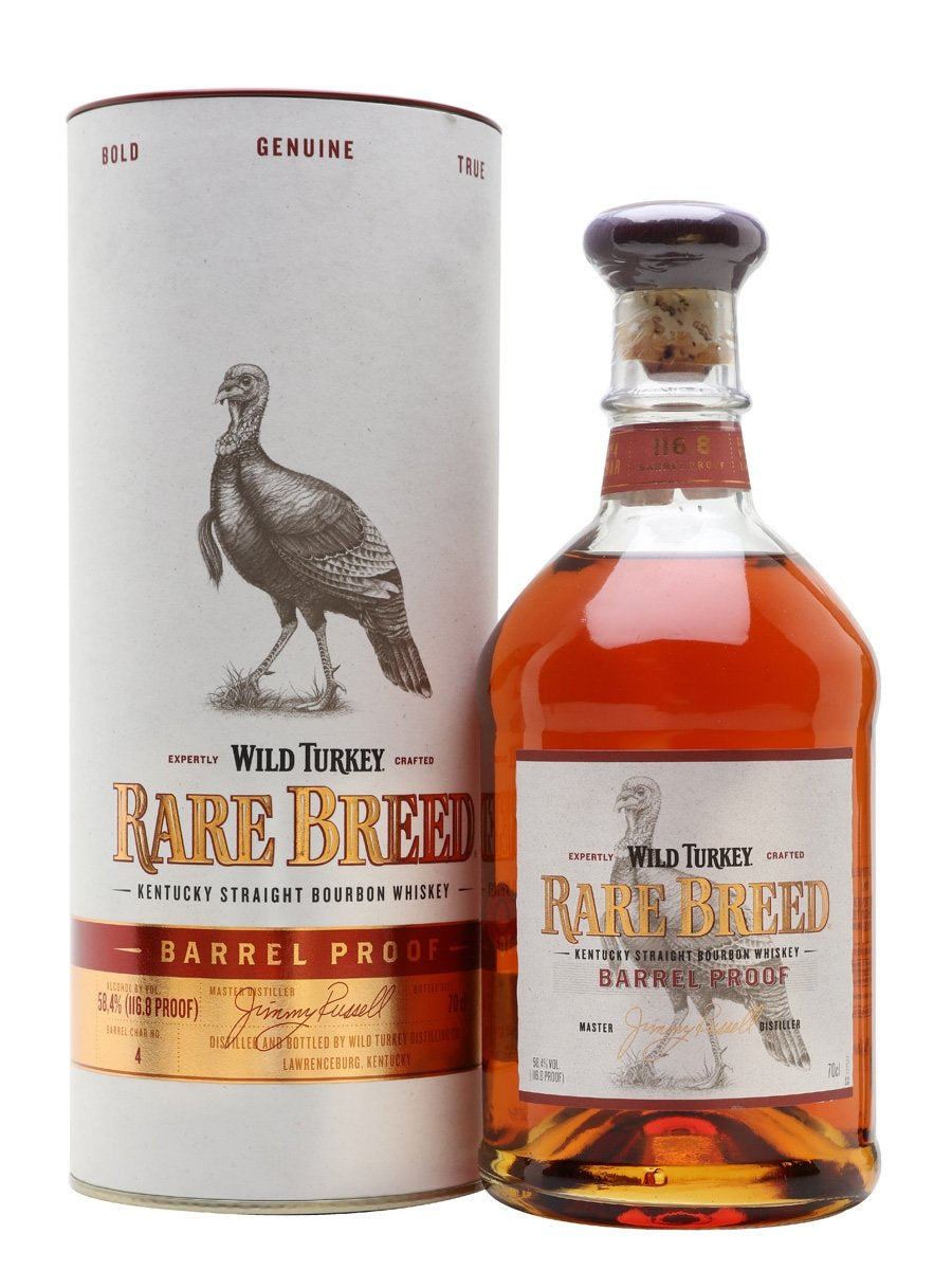 Wild Turkey Rare Breed Barrel Proof Kentucky Straight Bourbon 58.4% abv 70cl