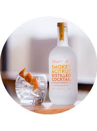 Smokey & Citrus Distilled Cocktail Tasting Set + 2 Glasses