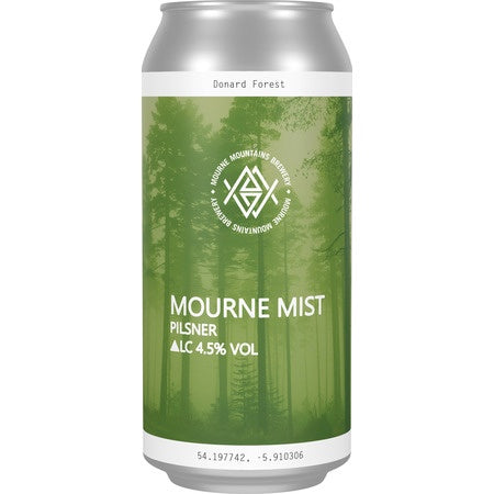 Mourne Mountains Mist Pilsner 4.5% abv 440ml Can