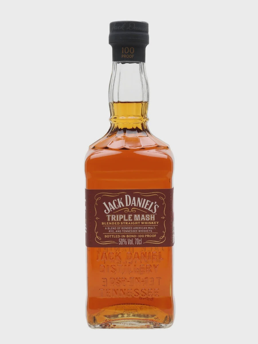 Jack Daniel's Triple Mash 100 Proof Bottled-in-Bond Blended Straight Whiskey 50% abv 70cl