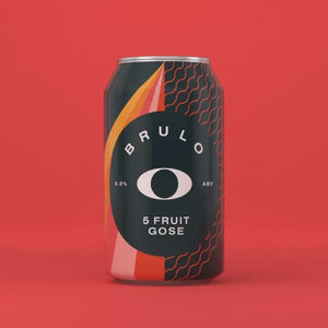 Brulo 5 Fruit Gose 0.0% abv 330ml Can