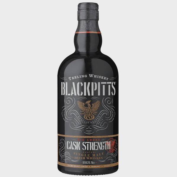 Teeling Blackpitts Big Smoke Cash Strength Irish Single Malt Whiskey 56.5% abv 70cl