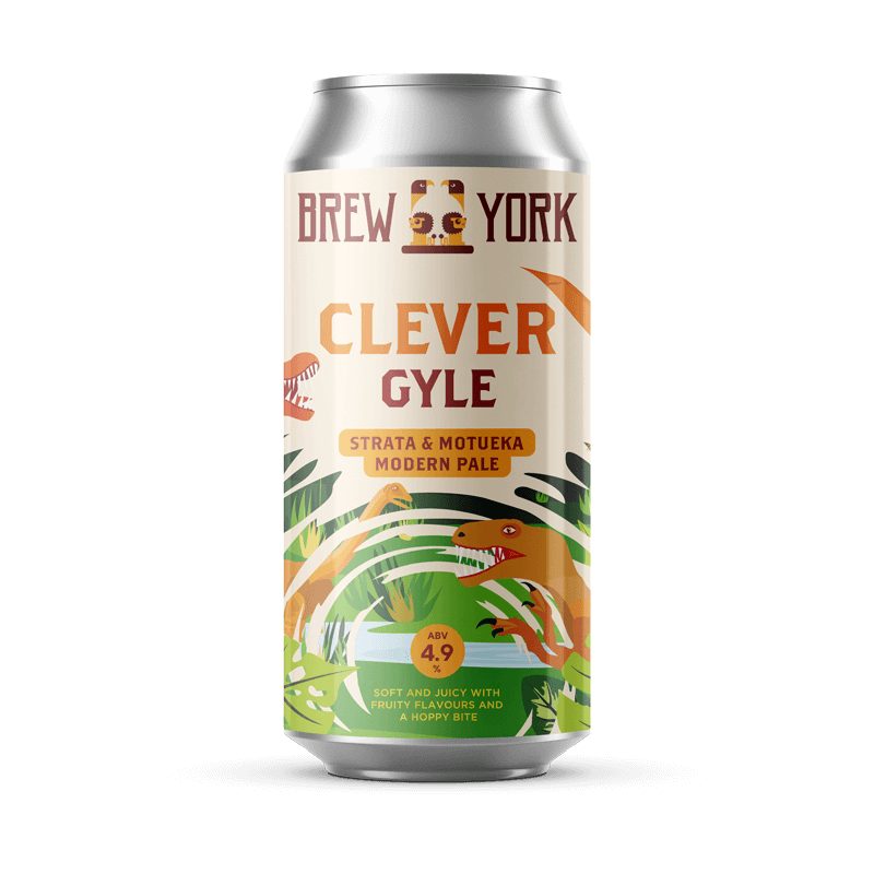 Brew York Clever Gyle 5.1% abv 440m Can