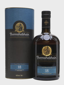 Bunnahabhain 18 Year Old Islay Single Malt Scotch Whisky 46.3% abv 70cl