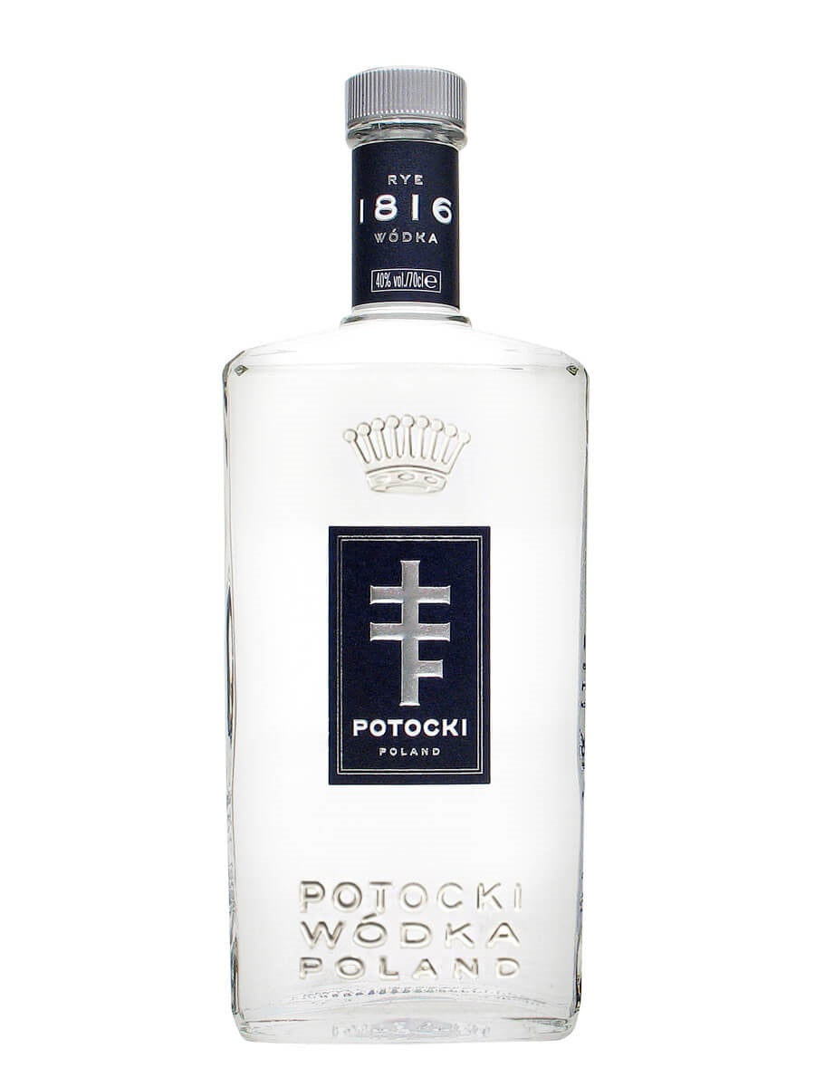 Potocki Polish Rye Vodka 40% abv 70cl