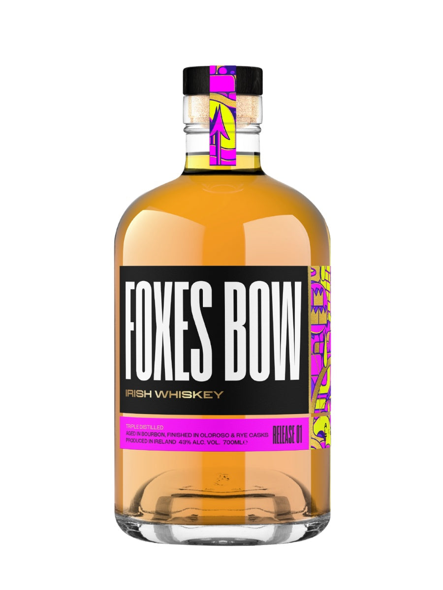 Foxes Bow Irish Whiskey 43% abv 70cl