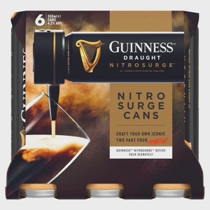 Guinness Draught NITROSURGE Can 4.2% abv 6Pk 558ml