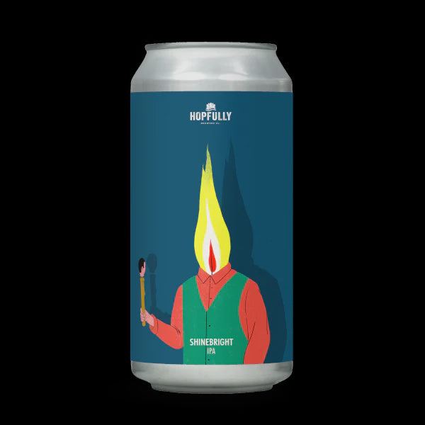 Hopfully Shinebright IPA 6% abv 440ml Can
