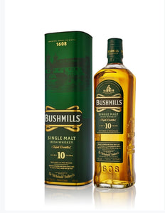 Bushmills Malt 10 Year Old Single Malt Irish Whiskey 40%abv 70cl