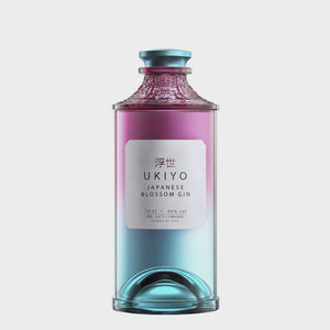 Ukiyo Japanese Blossom Gin 40% 70cl