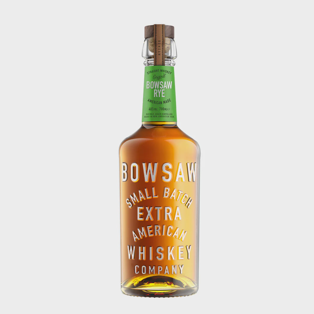 Bowsaw Rye Whiskey 40% abv 70cl
