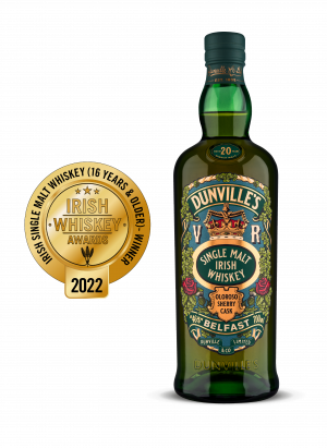 Dunvilles 20 Year Old Oloroso Sherry Cask Irish Single Malt Whiskey 46% abv 70cl