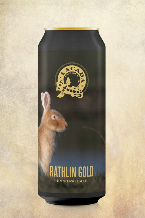 Lacada Rathlin Gold Irish Pale Ale 3.7% abv 440ml Can