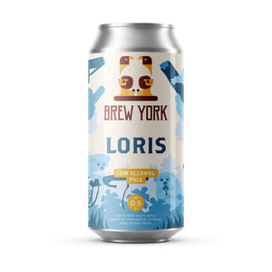 Brew York Loris 0.5% abv 440ml Can
