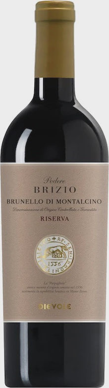 Podere Brizio Brunello di Montalcino Riserva 2015 14% abv 75cl
