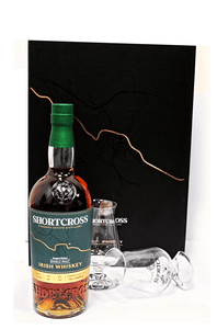 Shortcross Inaugural Single Malt Irish Whiskey Presentation Box + Glasses 46% abv 70cl