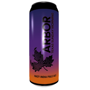 Arbor Ales Texas Sunday Morning  Hazy IPA 6.5% abv 568ml Can
