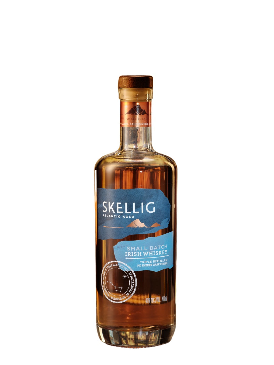 Skellig Small Batch PX Sherry Cask Irish Whiskey 40% abv 700ml