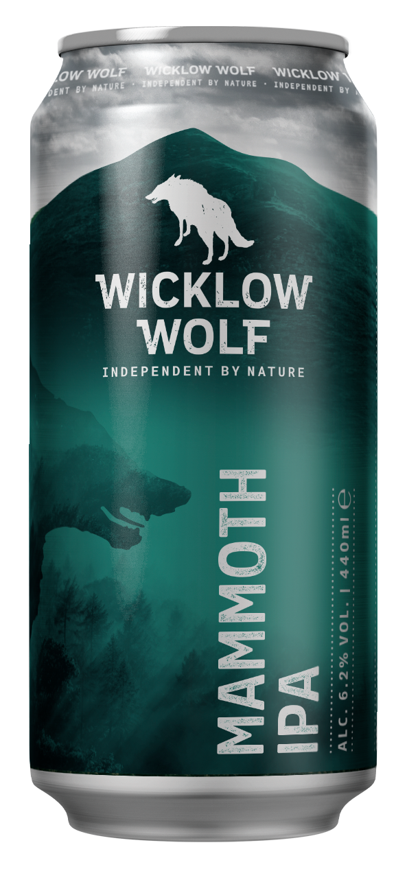 Wicklow Wolf Mammoth IPA 6.2% abv Can 440ml