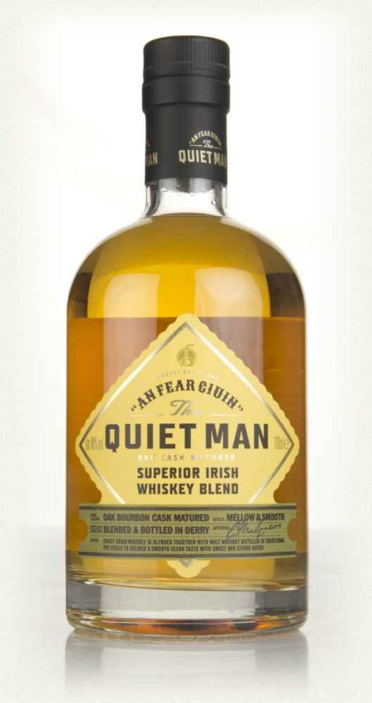 The Quiet Man Blended Irish Whiskey 70cl 40% abv