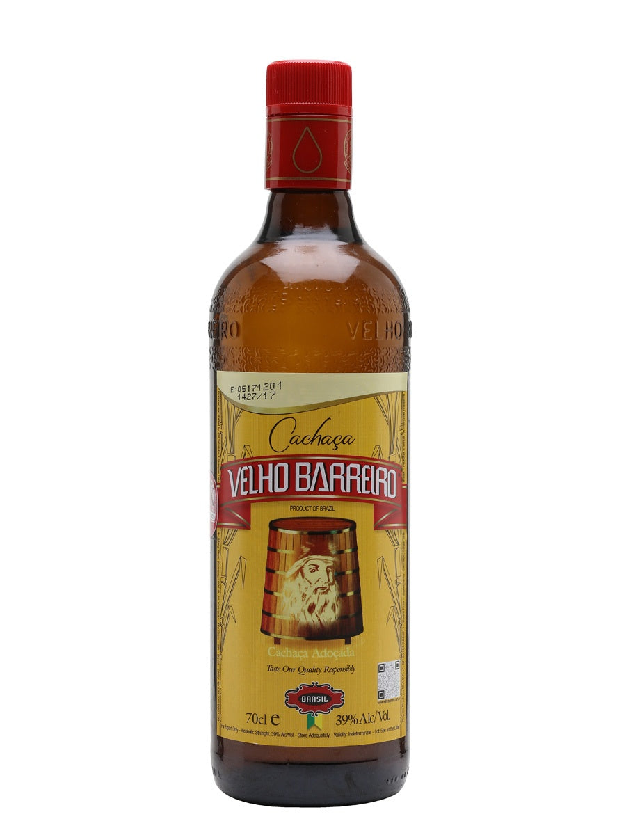 Velho Barreiro Cachaca 39% abv 70cl