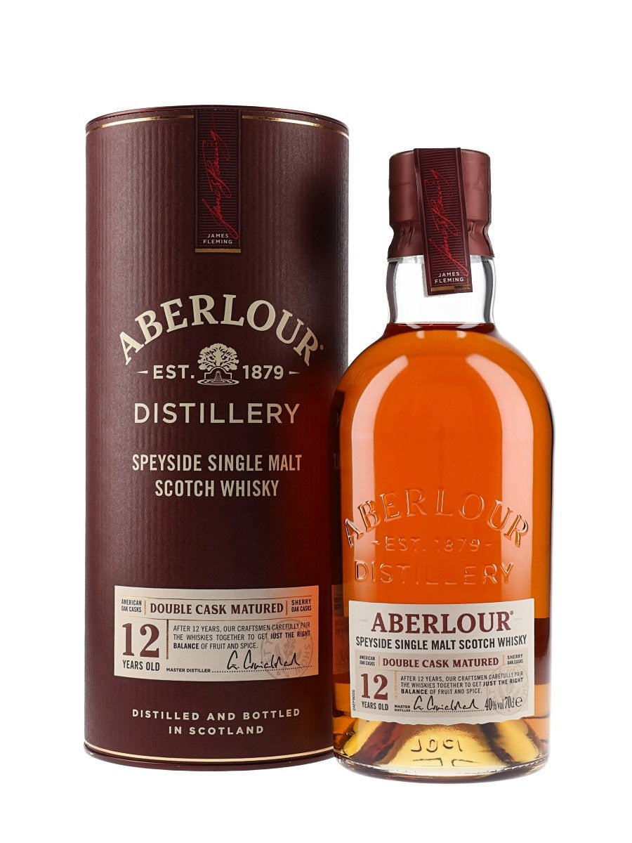 Aberlour 12 Year Old Scottish Single Malt Double Cask Matured 70cl 40%
