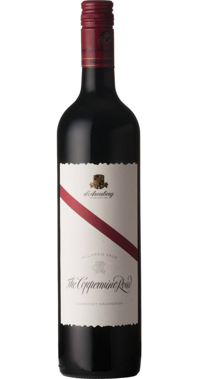 D' Arenberg The Coppermine Road Cabernet Sauvignon 14.5% abv 750ml