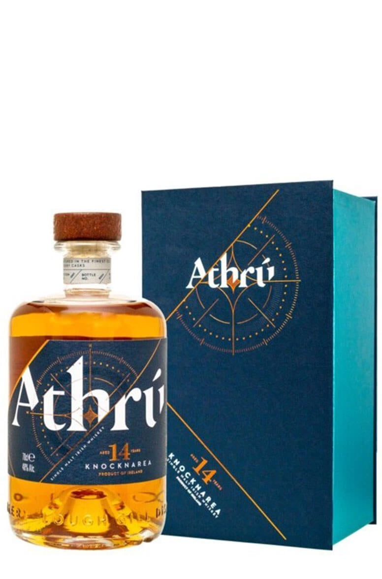 Athru Knocknarea 14 Year Old Irish Single Malt Whiskey 48% abv 70cl