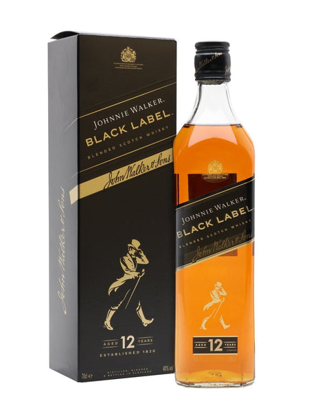 Johnnie Walker Black Label Blended Scotch Whisky 40% abv 70cl