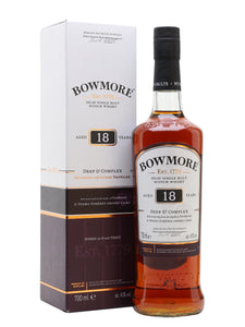 Bowmore 18 Year Old Islay Single Malt Scotch Whisky 43% abv 70cl