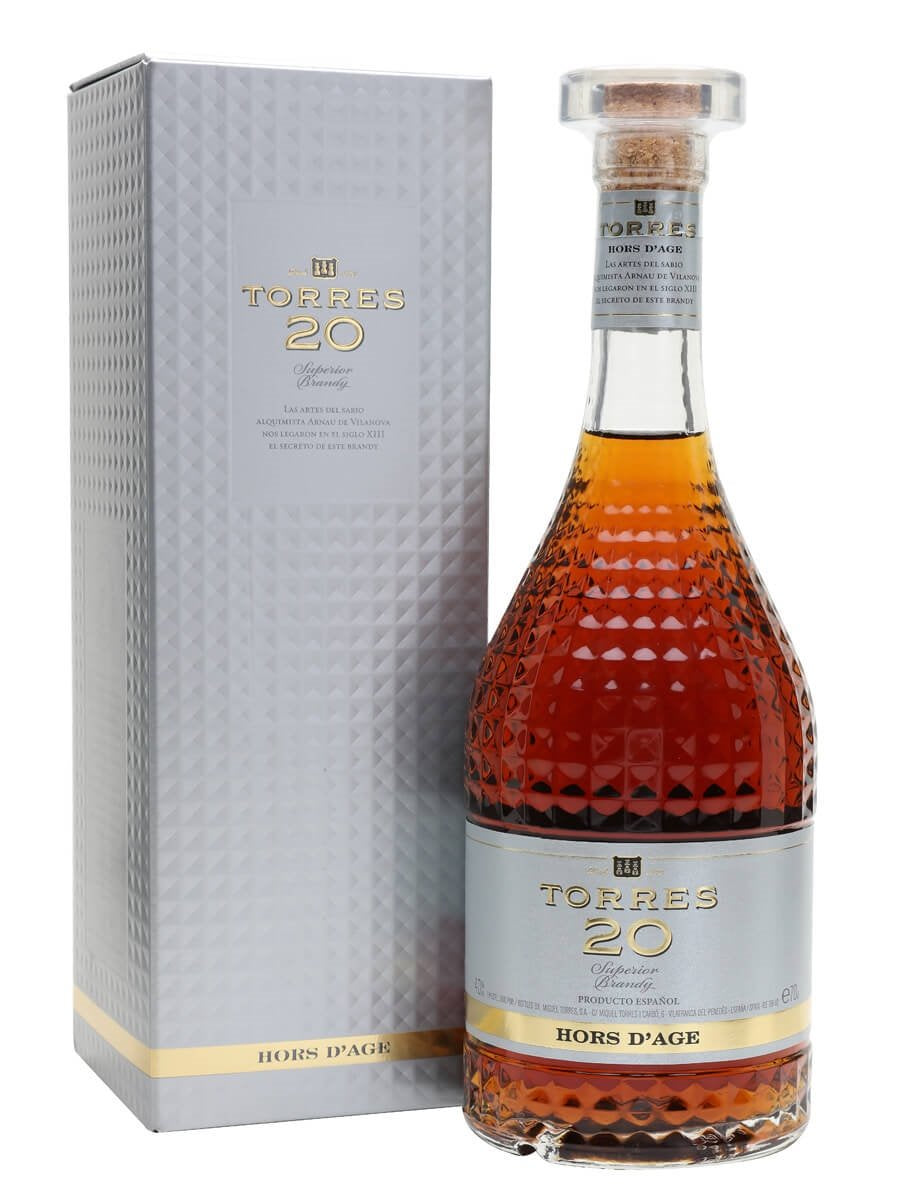 Torres 20 Hors d'Age Brandy 40% abv 70cl