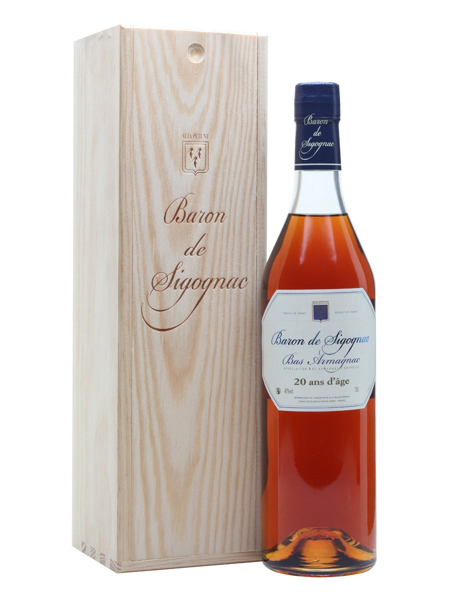 Baron de Sigognac 20 Year Old Armagnac 40% abv 70cl