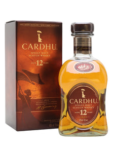 Cardhu 12 Year Old Speyside Single Malt 40% abv 70cl