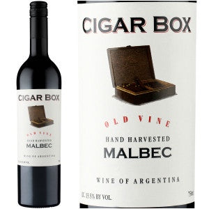 Cigar Box Old Vine Malbec 14% abv 75cl