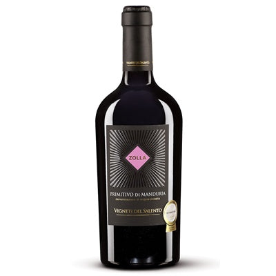 Zolla Primitivo di Manduria 75cl 14% abv