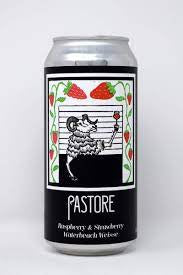 Pastore Raspberry & Strawberry Weisse 3.8% abv 440ml Can