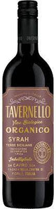 Tavernello Organic Syrah Siciliane 13% abv 75cl